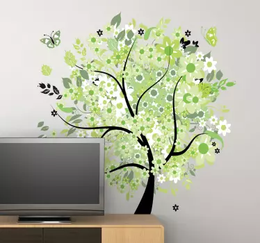 Decoratiesticker Kleurrijke Boom - TenStickers
