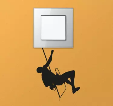 Decoratieve Lichtschakelaar Sticker - TenStickers