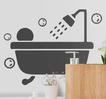 Fashion sticker bad en douche ervaring - TenStickers