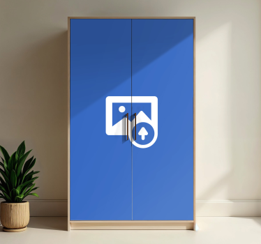 Gepersonaliseerde foto meubel sticker - TenStickers