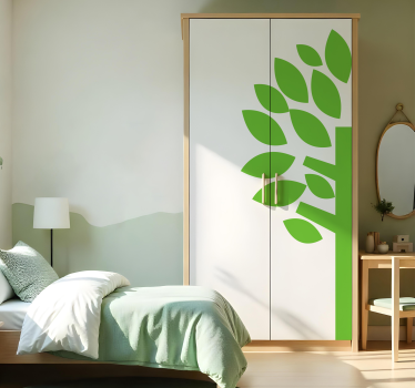 Halve boom meubel sticker - TenStickers
