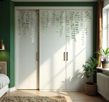 Hangplanten meubel sticker - TenStickers