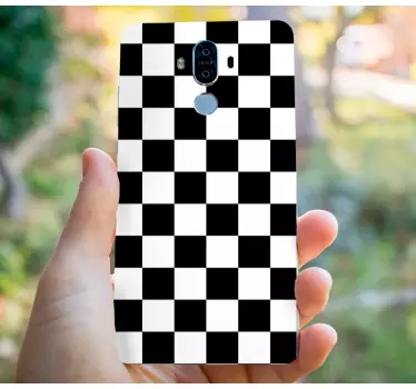 Huawei sticker geblokt patroon - TenStickers