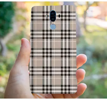 Huawei sticker ruitjespatroon stijl - TenStickers