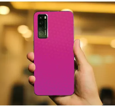 Huawei sticker stijlvolle roze hoes - TenStickers