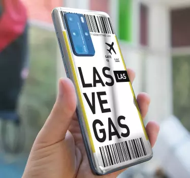 Instapkaart las vegas huawei sticker - TenStickers