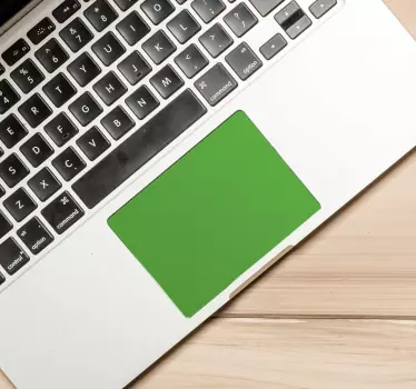 Laptop sticker kleuren touchpad - TenStickers