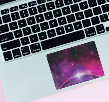 Stickers wetenschap Touchpad stellaire - TenStickers