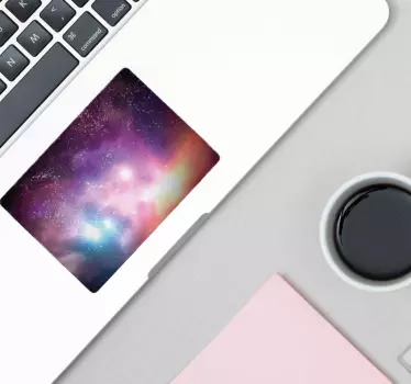 Stickers wetenschap Touchpad Melkweg - TenStickers
