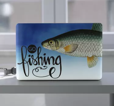 Laptop sticker Vimba karper vis  - TenStickers