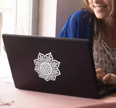 Laptopsticker mandela - TenStickers