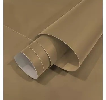 Matt Beige Bruin Meubelsticker - TenStickers