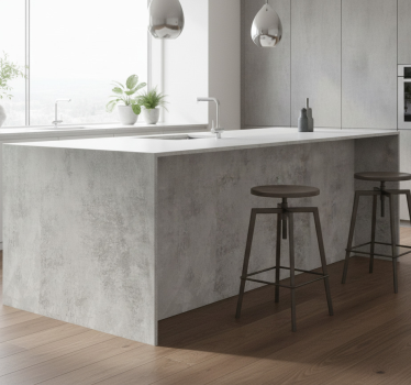 Meubel sticker betonlook industrieel - TenStickers
