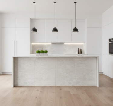 Meubel sticker licht beton effect - TenStickers