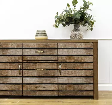 Meubelsticker hout pallet - TenStickers