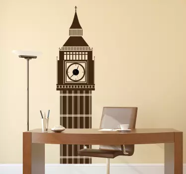 Muursticker big ben - TenStickers
