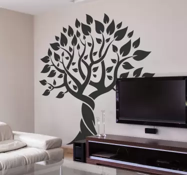 Muursticker boom Eenvoudige scandinavische stijl - TenStickers