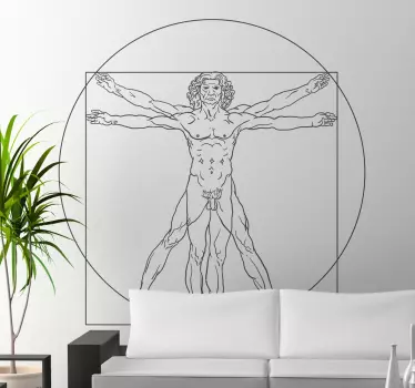Muursticker Da Vinci Renaissance - TenStickers