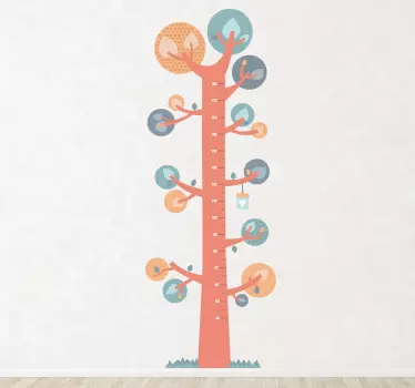 Muursticker Lengtemaat Kinderen - TenStickers