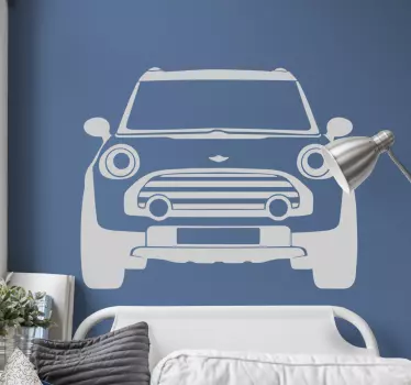 Muursticker Mini cooper - TenStickers