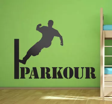 Muursticker Parcour - TenStickers