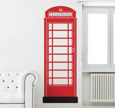 Muursticker Telefooncel London - TenStickers
