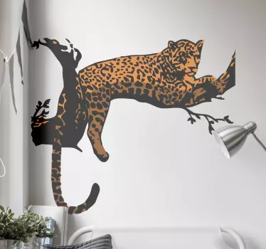 Muursticker kinderkamer panter - TenStickers