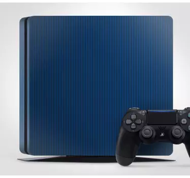 Ps4 sticker blauwe streep cover - TenStickers