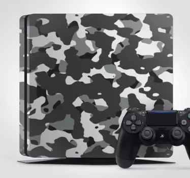 Ps4 sticker camo patroon stijl - TenStickers