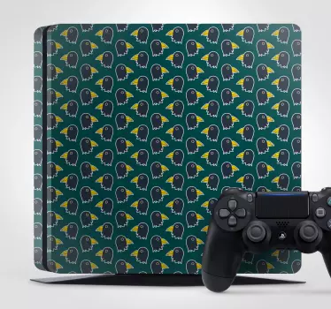 Ps4 sticker cartoon vogelpatroon - TenStickers