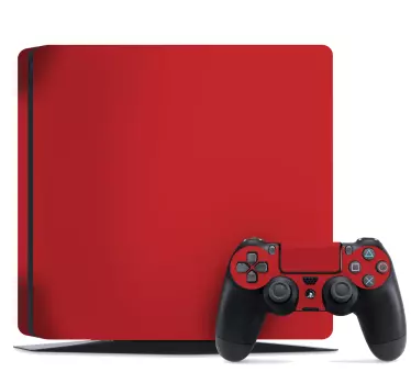Ps4 sticker felrode console - TenStickers