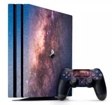 PS4 sticker galaxy - TenStickers