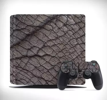 Ps4 sticker gebarsten oppervlak patroon - TenStickers