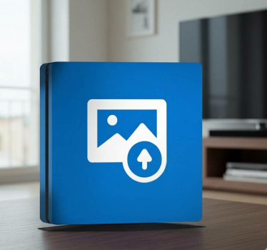 Ps4 sticker gepersonaliseerd ps4 slim - TenStickers