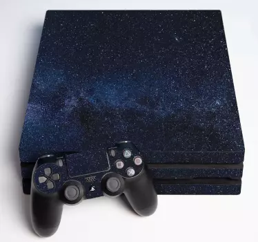 Ps4 sticker kosmisch melkweg thema - TenStickers
