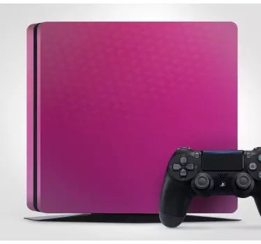 Ps4 sticker roze tinten patroon - TenStickers