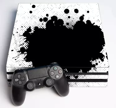 Ps4 sticker spettereffect levendigheid - TenStickers