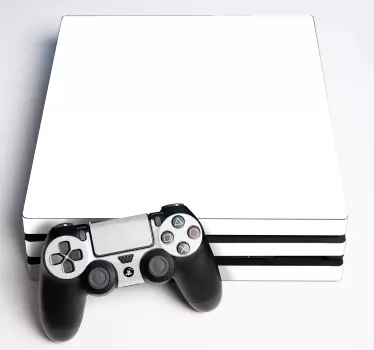 Ps4 sticker strakke spelconsole - TenStickers