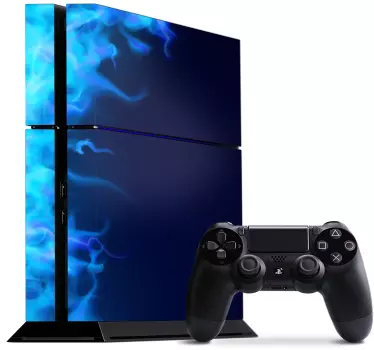 Ps4 sticker vlam effect ontwerp - TenStickers