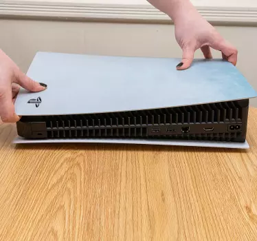 Ps5 sticker aqua gaming skin - TenStickers