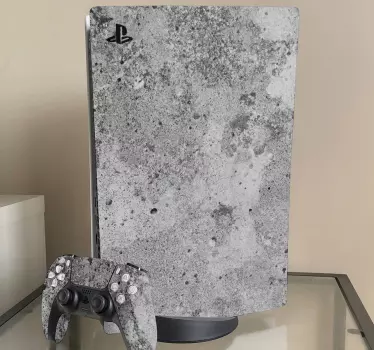 Ps5 sticker betonafwerking set - TenStickers