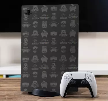 Ps5 sticker gamer speeltijd decor - TenStickers