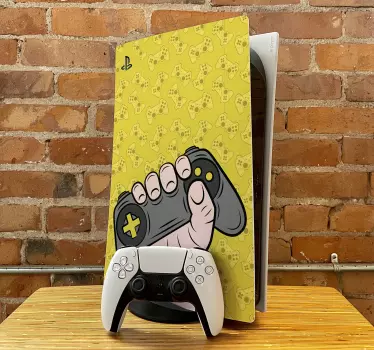 Ps5 sticker gaming controller graphic - TenStickers