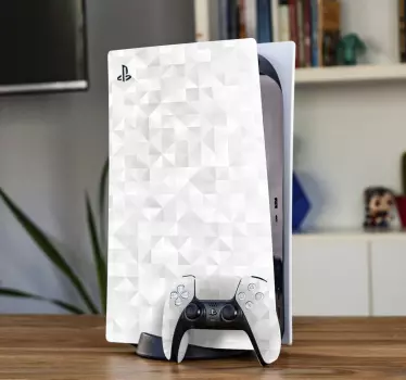 Ps5 sticker geometrische moderne cover - TenStickers