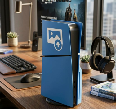 Ps5 sticker gepersonaliseerd ps5 slim - TenStickers