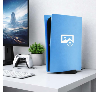 Ps5 sticker gepersonaliseerde ps5 digitale editie - TenStickers