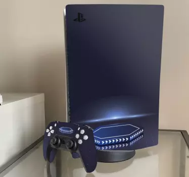 Ps5 sticker hexagon licht effect - TenStickers