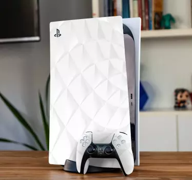 Ps5 sticker met driedimensionale textuur - TenStickers