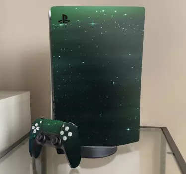Ps5 sticker sterrenhemel gaming oppervlak - TenStickers
