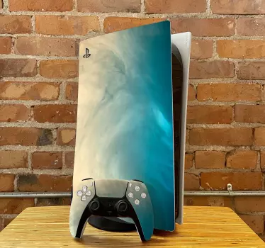 Ps5 sticker vloeibare textuur huid - TenStickers